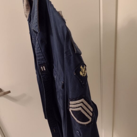 Buffalo Air Force men's button-up (blue, small) - Picture 3 of 3